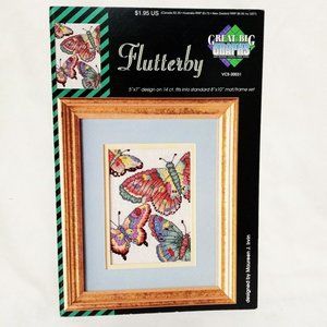 Great Big Graphs Flutterby Cross Stitch Pattern Leaflet Maureen J Irvin VCS20031